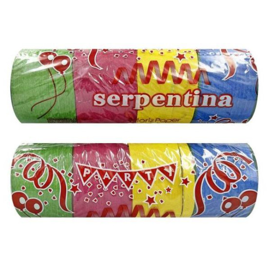 Αποκριάτικη Σερπαντίνα Μεσαία 5m