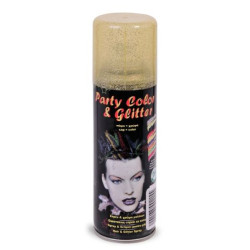 Αποκριάτικο Σπρέι Μαλλιών Χρυσό Glitter - 125ml (215) Σ12