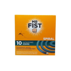 Mr. Fist Spiral Εντομοαπωθητικές Σπείρες 10τμχ Σ60