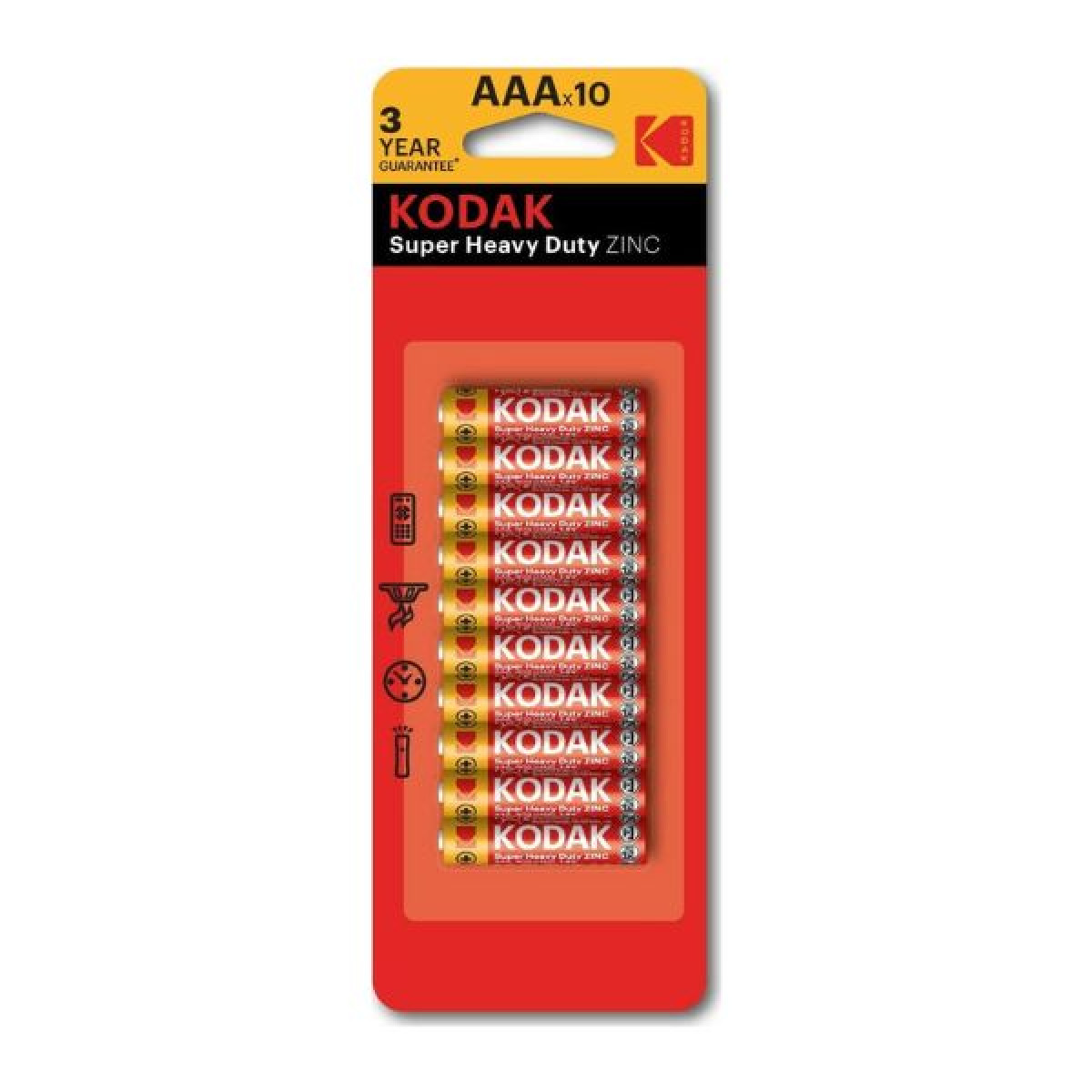 Μπαταρίες Kodak AAA 1.5V Extra Heavy Duty 10τμχ Σ20
