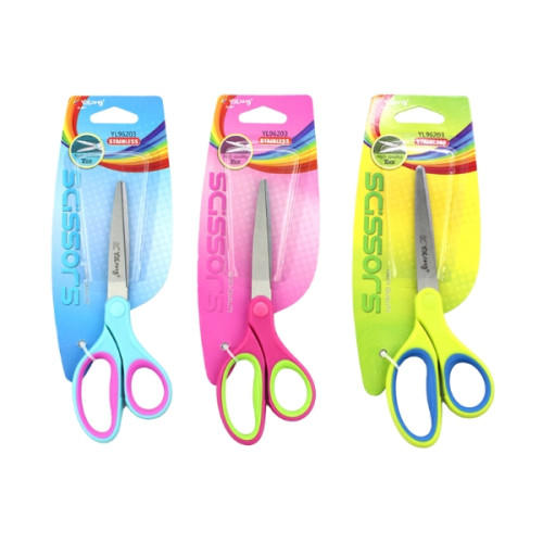 Ψαλίδι Με Στρογγυλή Μύτη 14cm 3 Χρώματα Σ24