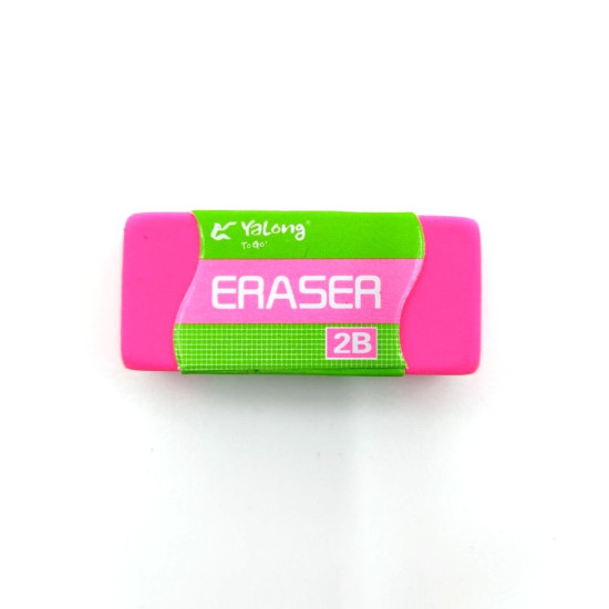 Γόμα Ορθογώνια Μικρή Διάφορα Χρώματα 4x2cm Display 36