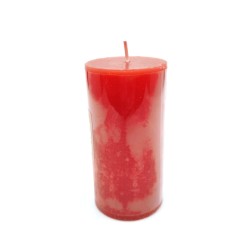 Κερί Κολώνα Aρωματικό Φράουλα 5x10 cm