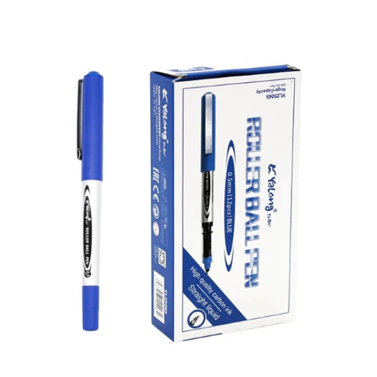 Στυλό Roller Ball Oil Pen Μπλέ 0,5mm Σ12