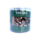 500 Λαμπάκια LED Σταθερά, Με Πρόγραμμα, Επεκτεινόμενα, Με Πράσινο Καλώδιο 32m - Λευκό Θερμό