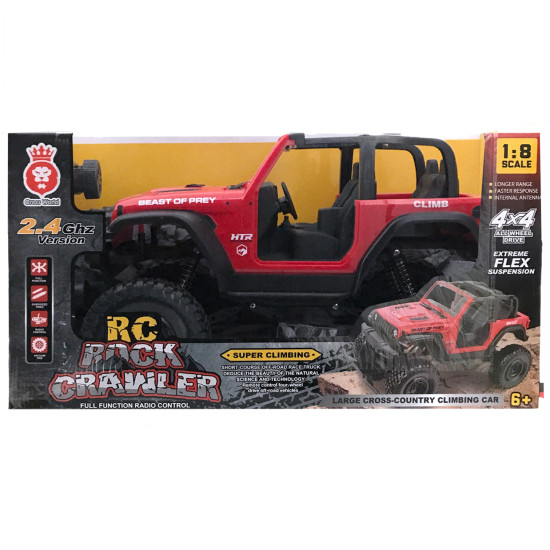 Τηλεκατευθυνόμενο Οχημα  ROCK CRAWLER 1:8 2.4GHz