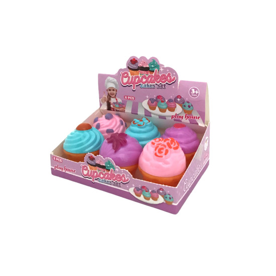 Πλαστικά Cup Cake 6τμχ