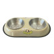 Μπολ Φαγητού Κατοικιδίου Διπλό Μεταλ. 38,5cm Σ100