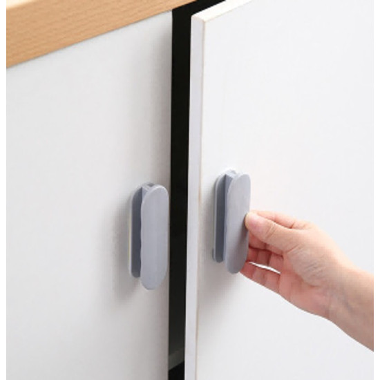 Λαβές Πόμολα Αυτοκόλλητα 3x9x2cm 2 τμχ Σ400