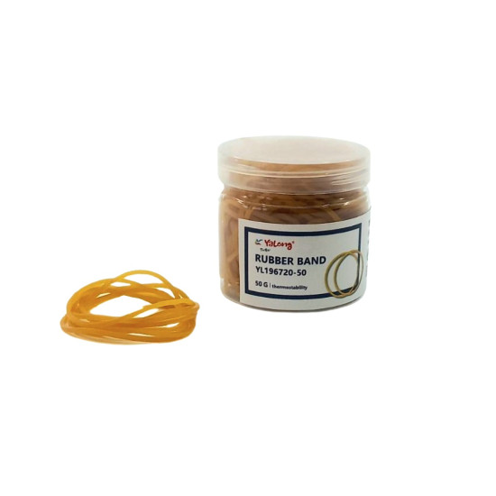 Λαστιχάκια Γραφείου Σε Βαζάκι 50g Σ144