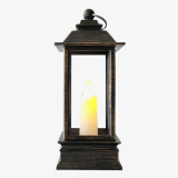 Διακοσμητικό Φανάρι Κερί Led 4 Χρώματα 5,4x5,4x12,5cm Display 12