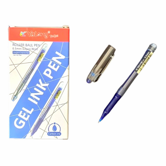 Στυλό Gel Roller Ball Μπλε 0,5mm Σ12
