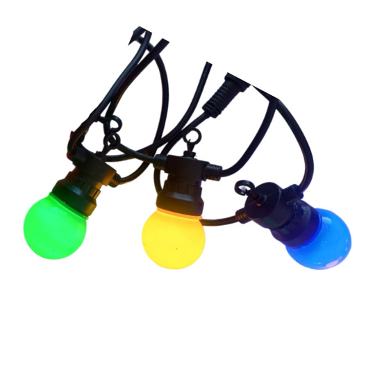 Λάμπες Led Διακοσμητικές x20 10m Πολύχρωμες