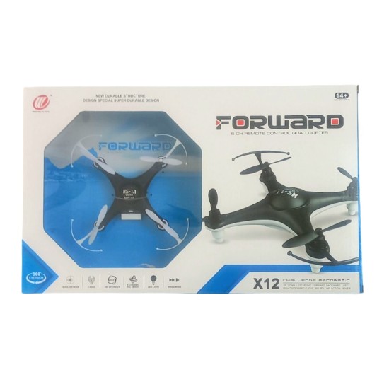 Drone Forward Χ12 18,5cm 2 Χρώματα 40x8x25cm