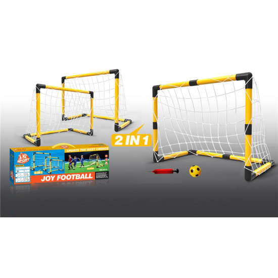 Τέρμα Ποδοσφαίρου 2 Σε 1, Με Μπάλα & Τρόμπα 93x49x62cm