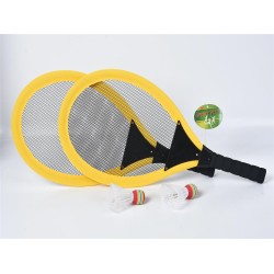 Σετ Ρακέτες Badminton & Μπαλάκια 3 Χρώματα 28x55,5x6,5cm