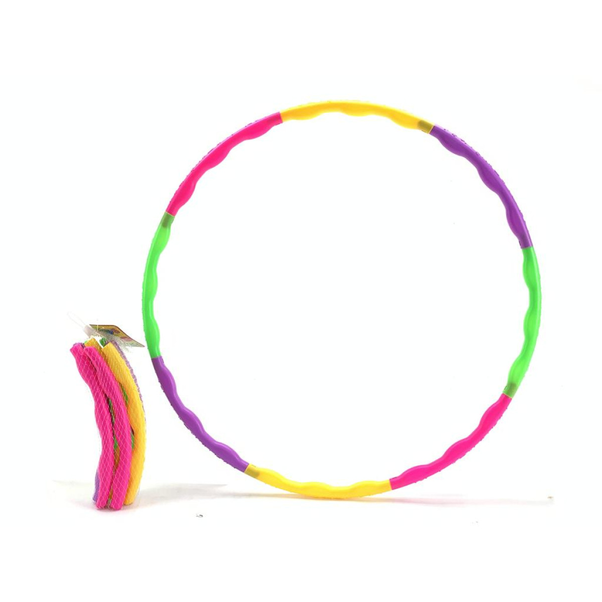 Στεφάνι Hula Hoop Συναρμολογούμενο Διάφορα Χρώματα 26x8x5,5cm