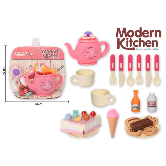 Παιχνίδι Σετ Τσαγιού Με Αξεσουάρ