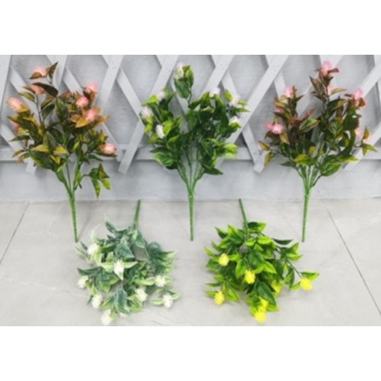 Μπουκέτο Άνθη Διάφορα Χρώματα 38cm