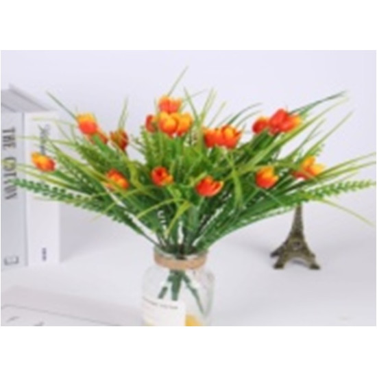 Κλαδί Διακοσμητικό Τουλίπα 3 Χρώματα 35cm