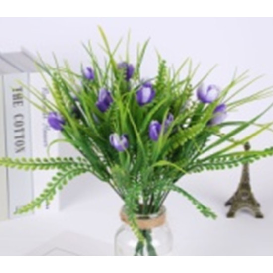 Κλαδί Διακοσμητικό Τουλίπα 3 Χρώματα 35cm