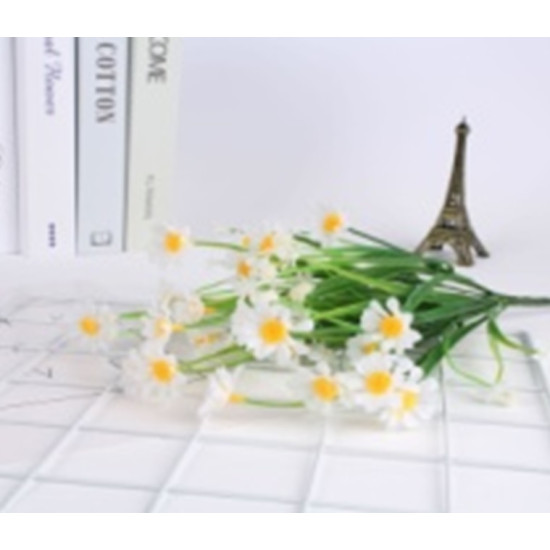 Κλαδί Διακοσμητικό Μαργαρίτες 4 Χρώματα 30cm