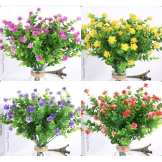 Μπουκέτο Ευκάλυπτος Τριαντάφυλλα 38cm