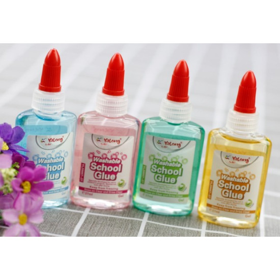 Υγρή Κόλλα 37gr Διάφορα Χρώματα Display 12