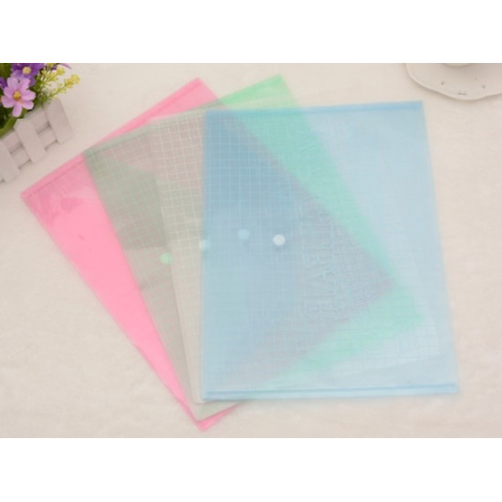 Φάκελος Κουμπί Α4 Παλ 4 Χρώματα Σ12