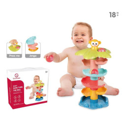 Βρεφικό Παιχνίδι Τσουλήθρα Με Μπαλάκια 32x29,5x12,3cm