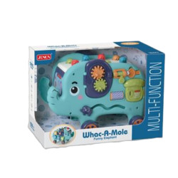 Βρεφικό Παιχνίδι Δραστηριοτήτων Ελεφαντάκι Με 6 Λειτουργίες 26x14x19cm Σ12