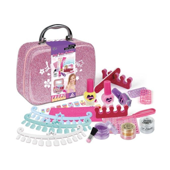 Παιδικό Σετ Περιποίησης Νυχιών Σε Βαλιτσάκι 20x16x7,5cm Σ12