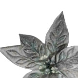 Χριστουγεννιάτικο Αλεξανδρινό Ασημί Φ33cm 15cm Σ120