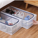 Θήκη Αποθήκευσης Παπουτσιών με Σκελετό Pvc Underbed 60x30x15cm