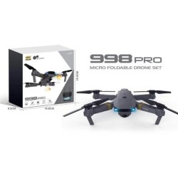 Drone 998PRO Με Κάμερα 4Κ Ultra HD 27cm 2.4GHz 18,5x19x6,5cm