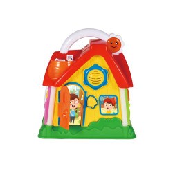 Βρεφικό Παιχνίδι Δραστηριοτήτων Σπιτάκι Με Μουσική & Φως  22x16x24,5cm Σ18