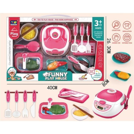 Παιχνίδι Βραστήρας Ρυζιού Με Αξεσουάρ