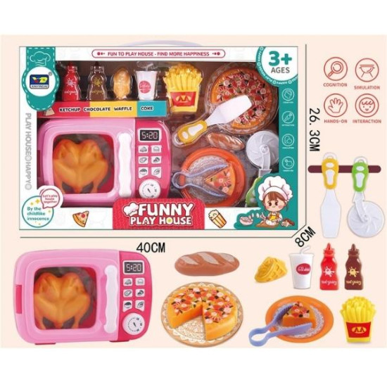 Παιχνίδι Φούρνος Μικροκυμάτων Με Αξεσουάρ
