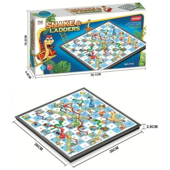 Επιτραπέζιο Παιχνίδι Φιδάκι Μαγνητικό 36x36cm Σ18