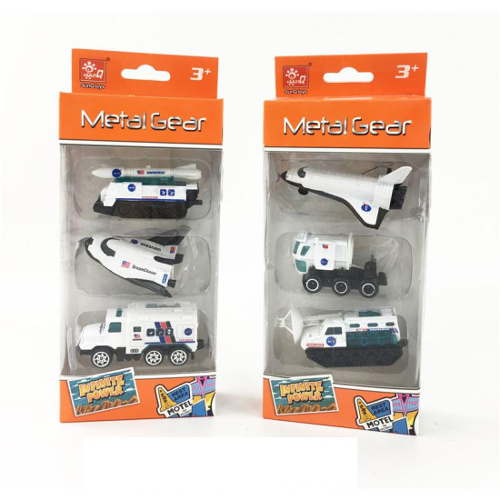 Σετ Αεροσκάφος Και Οχήματα 3τμχ 2 Σχέδια 23x9,5x4cm Σ84