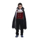 Αποκριάτικη Στολή Παιδική Βαμπίρ Μαύρο-Μπορντώ L (7-9)