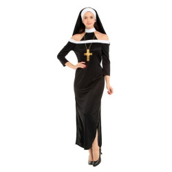 Αποκριάτικη Στολή Γυναικεία Καλόγρια - One Size 33x39x3cm