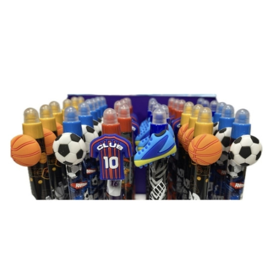 Στυλό Γράψε-Σβήσε 0,5mm Αθλητικά 4 Σχέδια Display 36