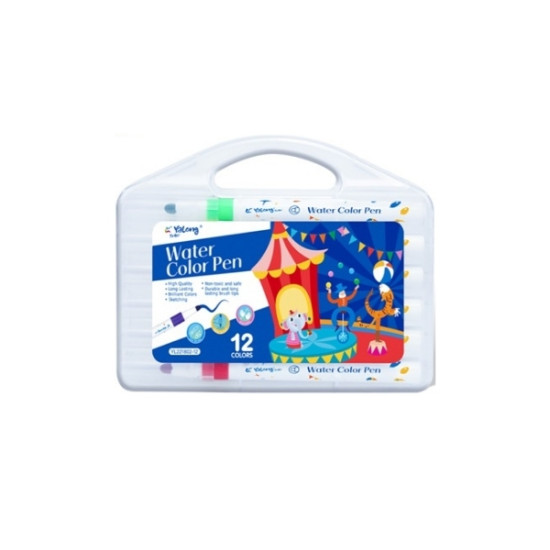 Μαρκαδόροι Χοντροί Σε Κασετίνα Τσίρκο 12τμχ Σ30