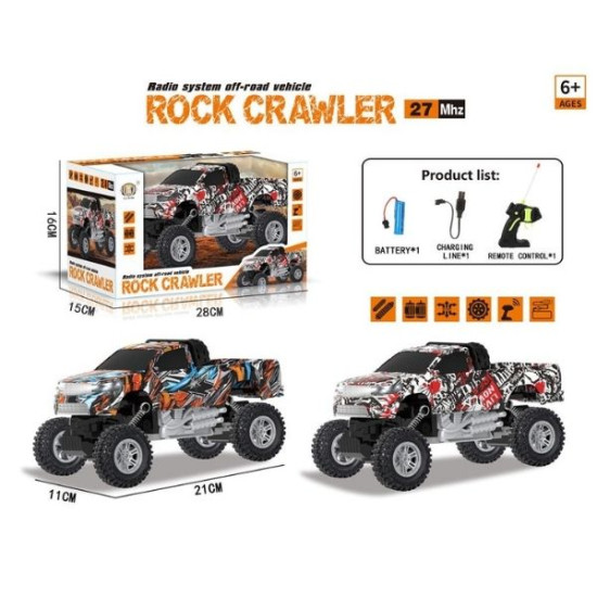Τηλεκατευθυνόμενο Όχημα Off-Road 1:18 Με Καρότσα 2.4GHz 2 Χρώματα Σ18