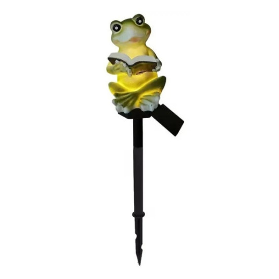 Ηλιακό Φανάρι Στικ Βάτραχος 27cm