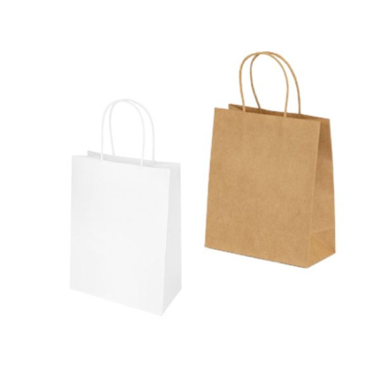 Τσάντα Δώρου Kraft Μονόχρωμη 2 Χρώματα Σ12