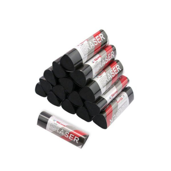 Γόμα Τριγωνική Μαύρη 4Β Display 32