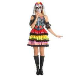 Αποκριάτικη Στολή Γυναικεία Day Of The Dead - One Size