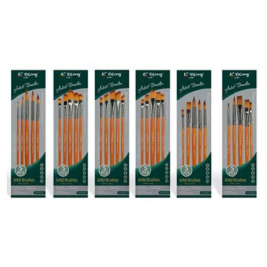 Πινέλα Ζωγραφικής 5τμχ Σ24